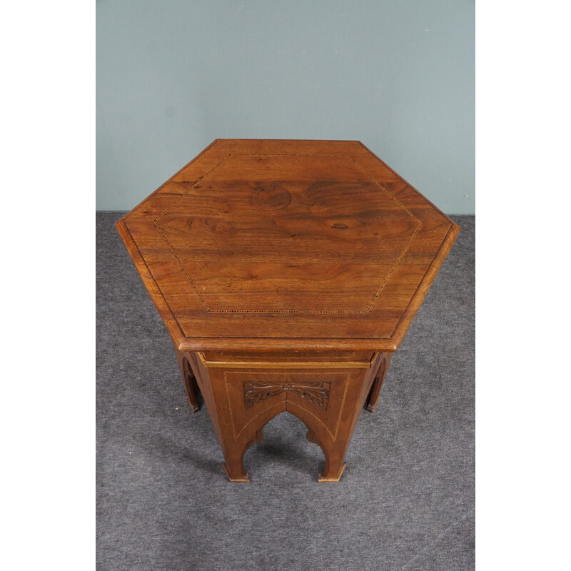 Vintage wooden side table