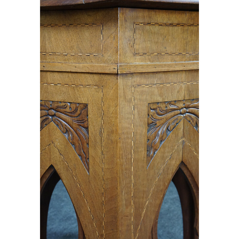 Mesa lateral de madeira Vintage