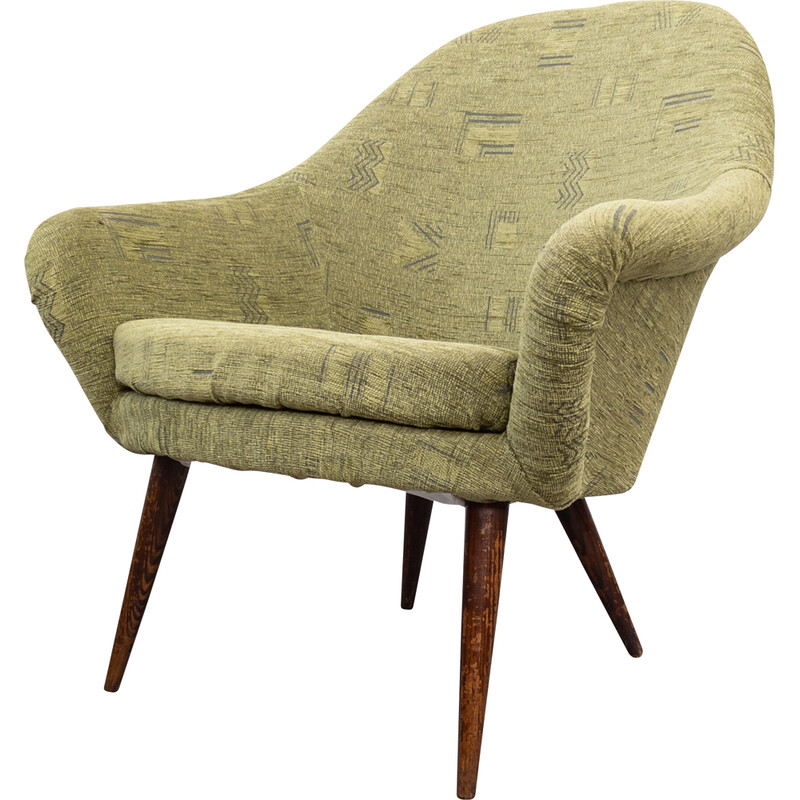 Midden-eeuwse fauteuil van František Jirák voor Tatra, Tsjecho-Slowakije 1960