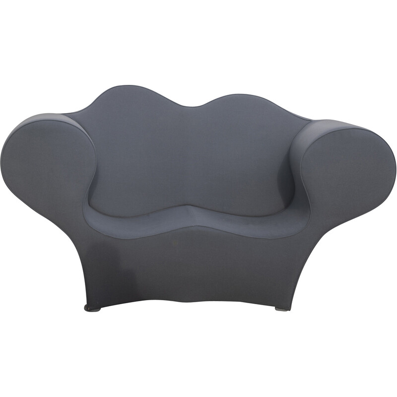 Divano grigio vintage di Ron Arad per Moroso