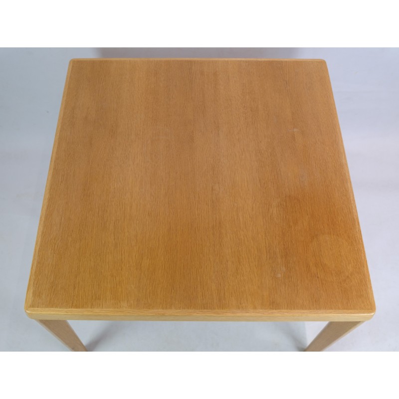 Vintage coffee table in oakwood by Henning Kjærnulf for Vejle, 1960s