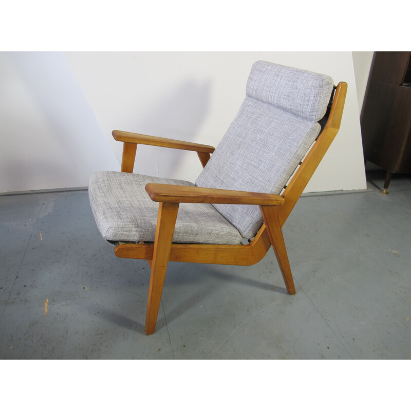 Fauteuil lounge vintage 1611 de Rob Parry pour Gelderland - 1950