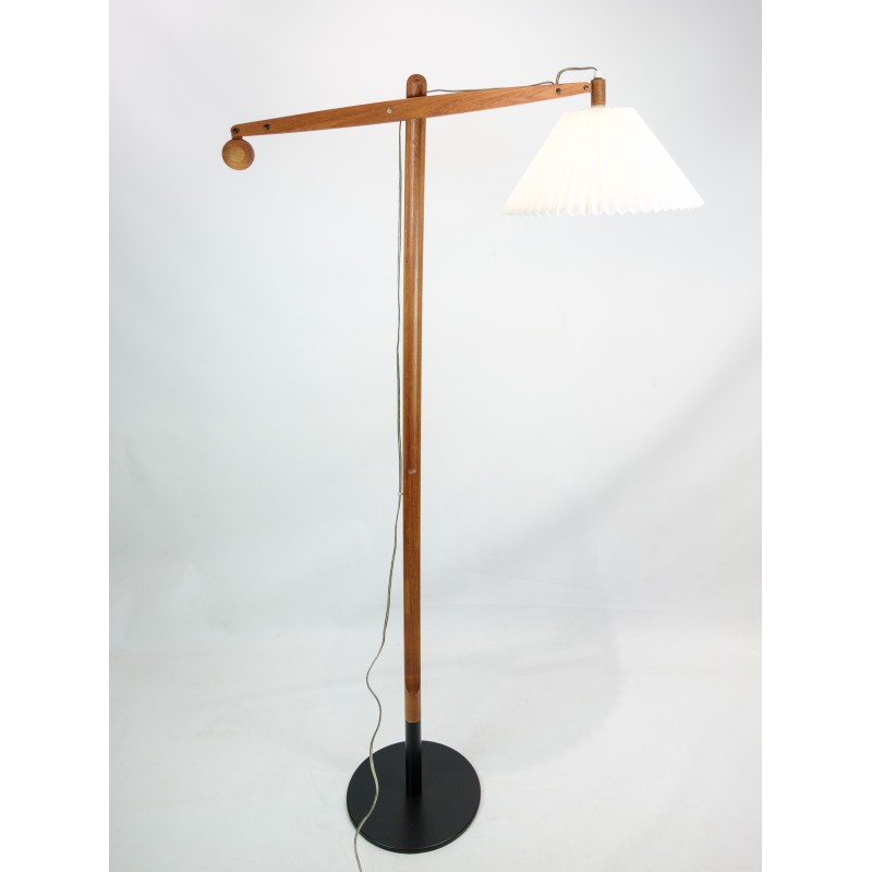 Vintage floor lamp model 325 by Vilhelm Wohlert for Le Klint, Denmark 1950s