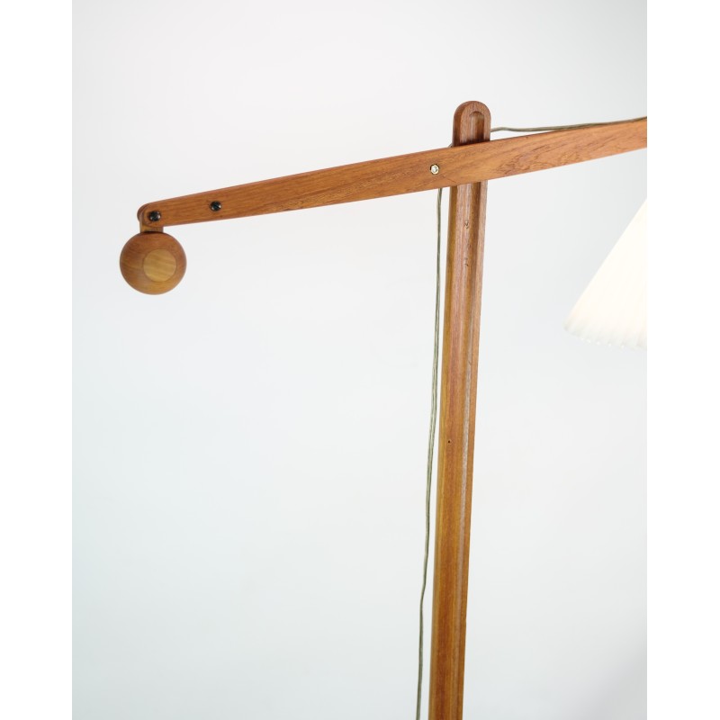 Vintage floor lamp model 325 by Vilhelm Wohlert for Le Klint, Denmark 1950s