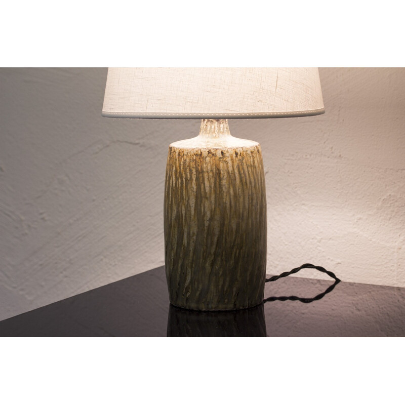 Ceramic pedestal table lamp by Gunnar Nylund for Rörstrand - 1950s