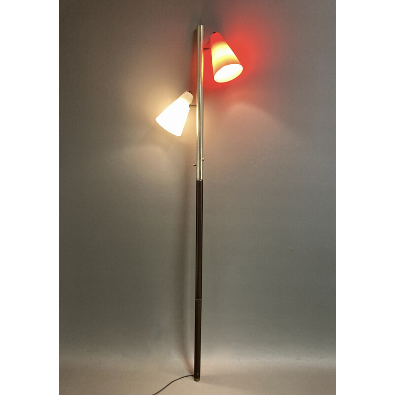 Vintage Amerikaanse vloerlamp, 1950