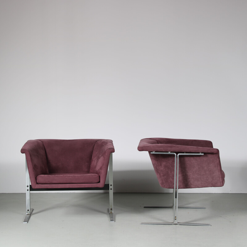 Paar vintage fauteuils van Geoffrey Harcourt voor Artifort, Nederland 1960