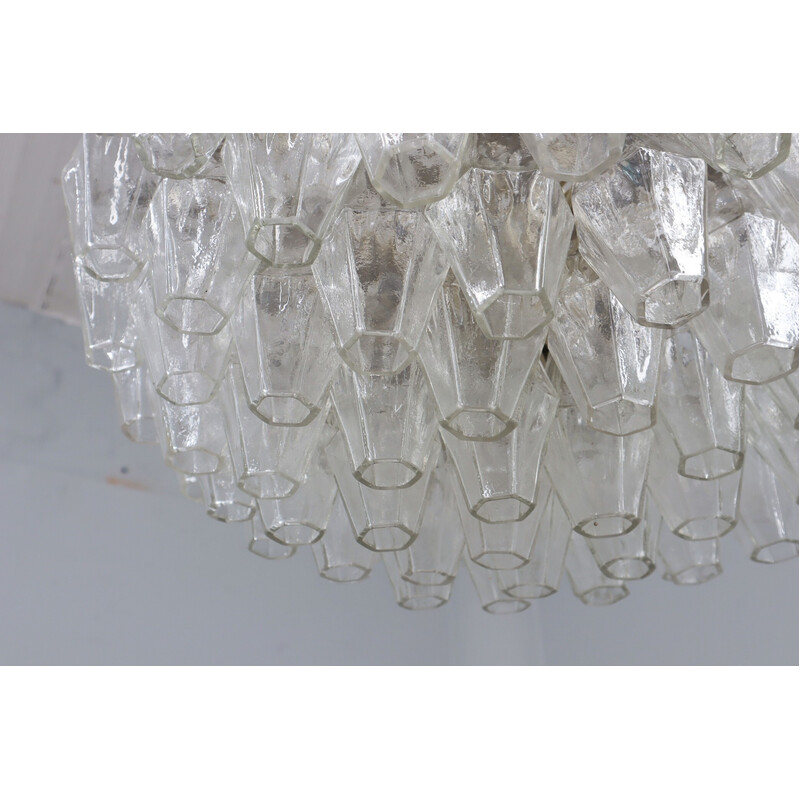 Vintage Poliedri chandelier by Carlo Scarpa, 1960s