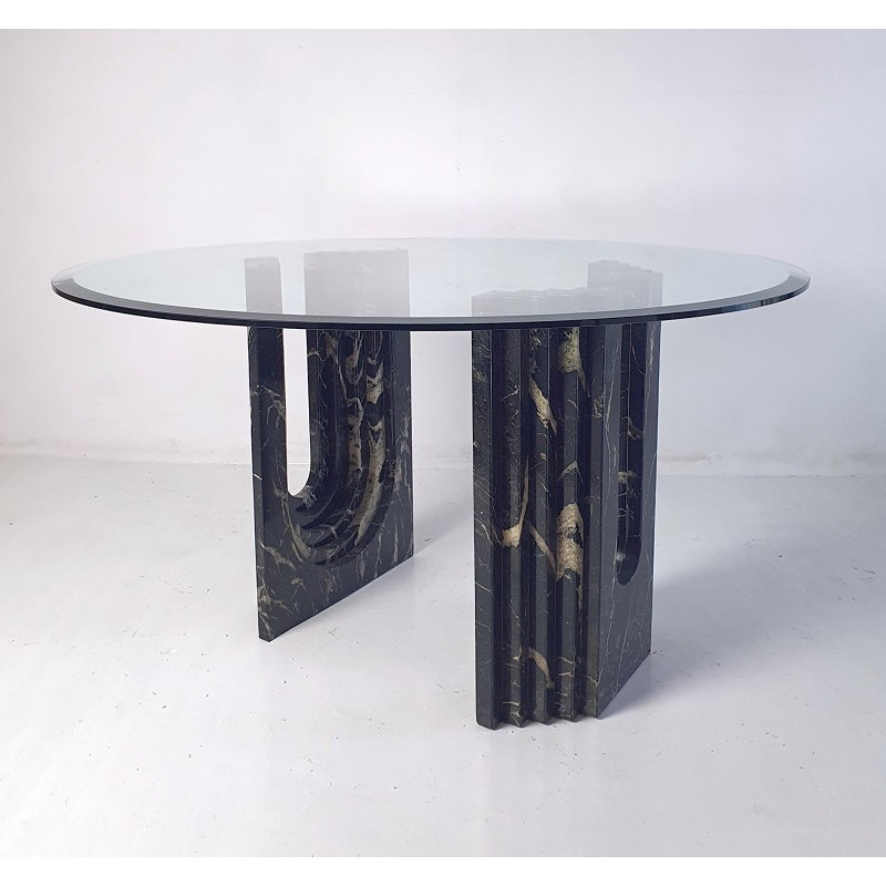 Vintage marble table by Carlo Scarpa for Cattelan Italia, 1960s