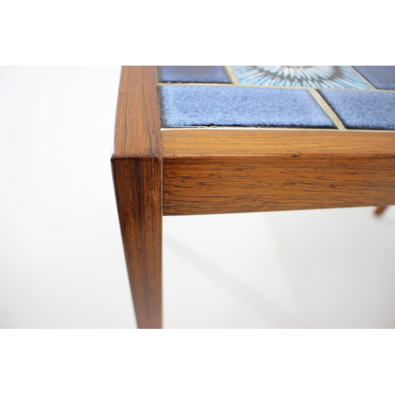 Vintage nesting tables in ceramic tile, Denmark 1960s