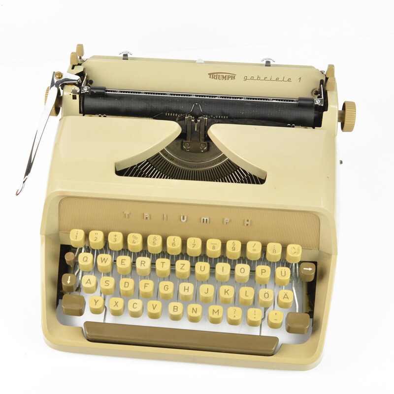 Machine à écrire vintage par Triumph Werke Nurnberg Ag, Allemagne 1964