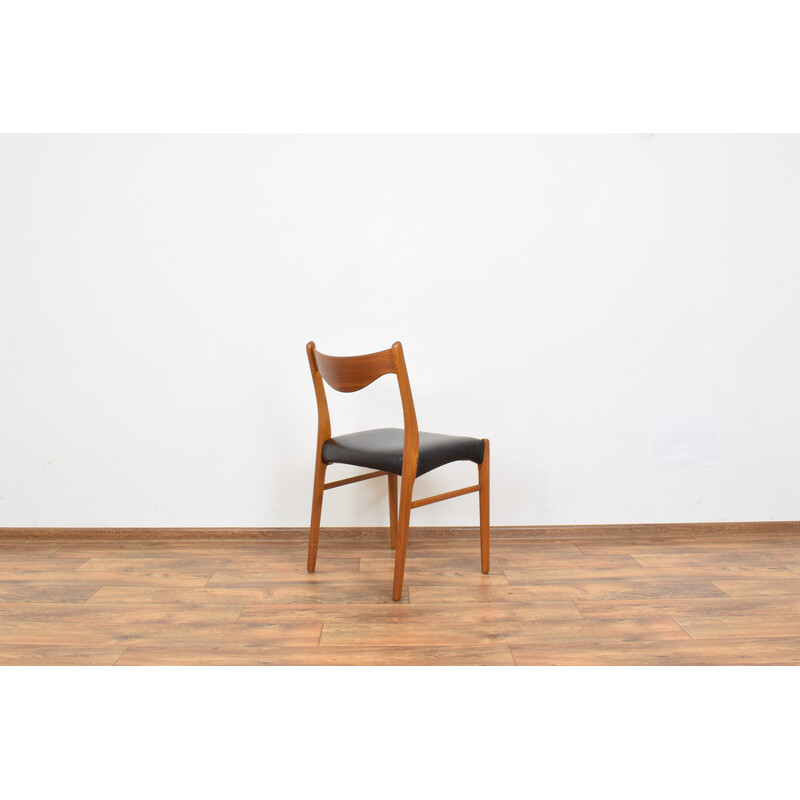 Set of 6 vinatge Danish dining chairs by Arne Wahl Iversen for Glyngøre Stolefabrik, 1960s