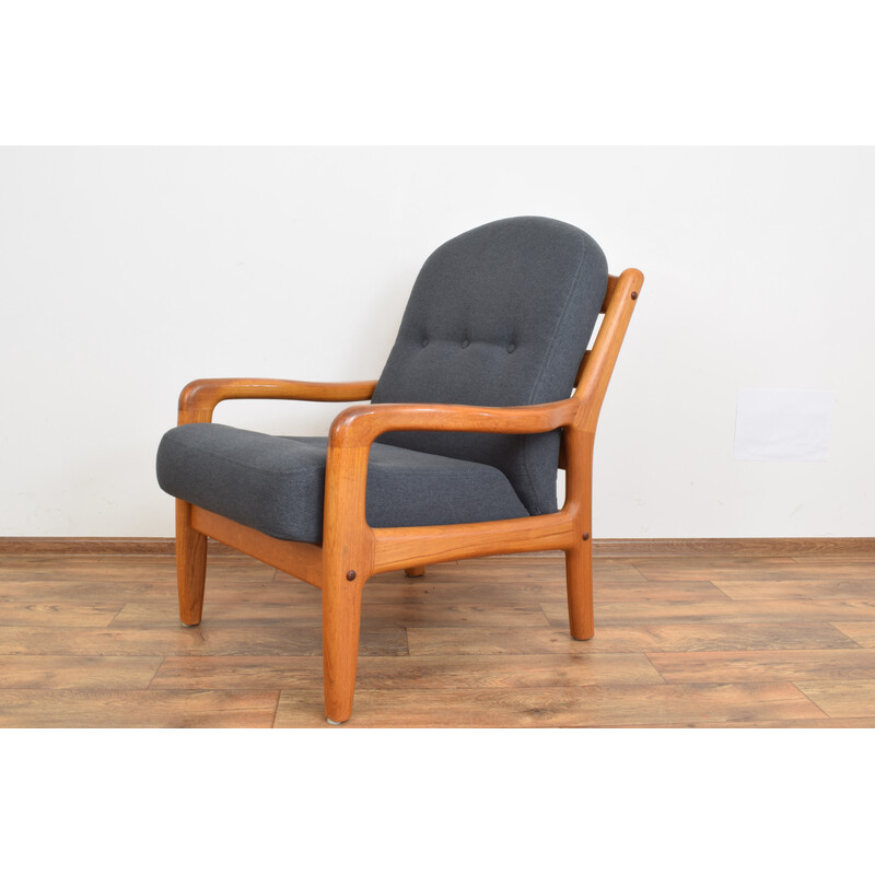 Mid century Danish teak armchair by Dyrlund, 1970s