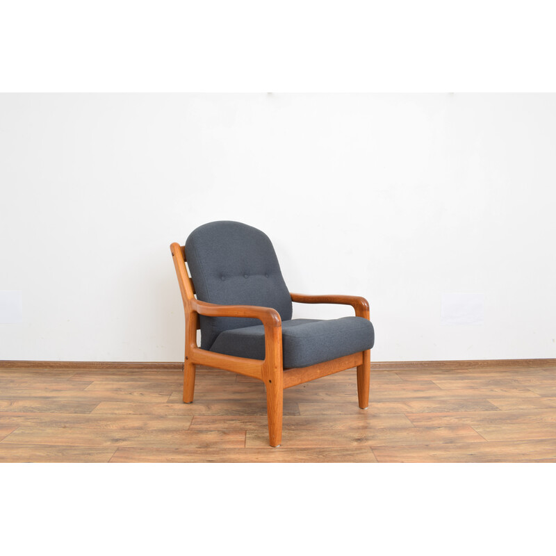 Mid century Danish teak armchair by Dyrlund, 1970s