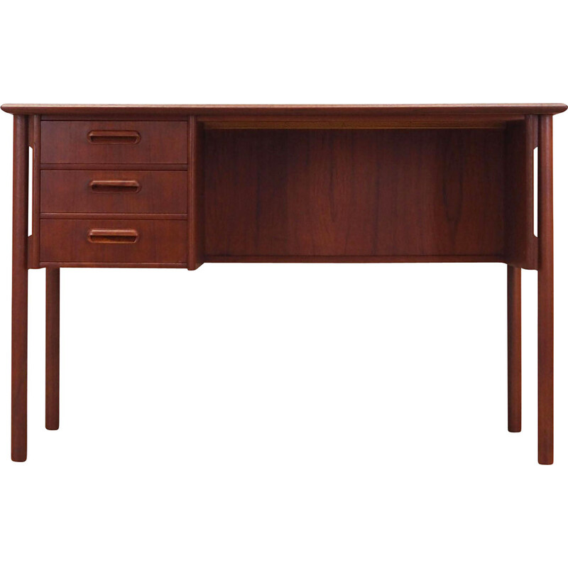 Vintage teak desk, Denmark 1970s