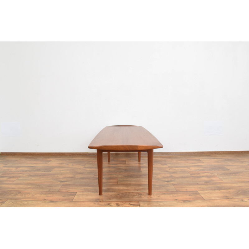 Table basse vintage en teck par Tove Kindt-Larsen pour France et Søn, 1960