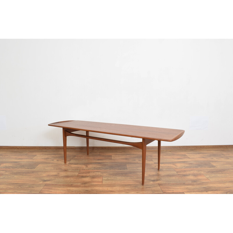 Mid-century teak coffee table by Tove Kindt-Larsen for France and Søn, 1960s