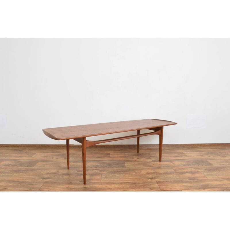 Mid-century teak coffee table by Tove Kindt-Larsen for France and Søn, 1960s