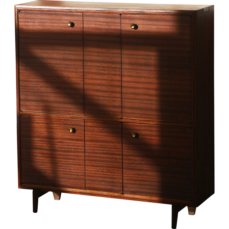 Vintage teak storage cabinet for Beaver and Tapley, England 1960