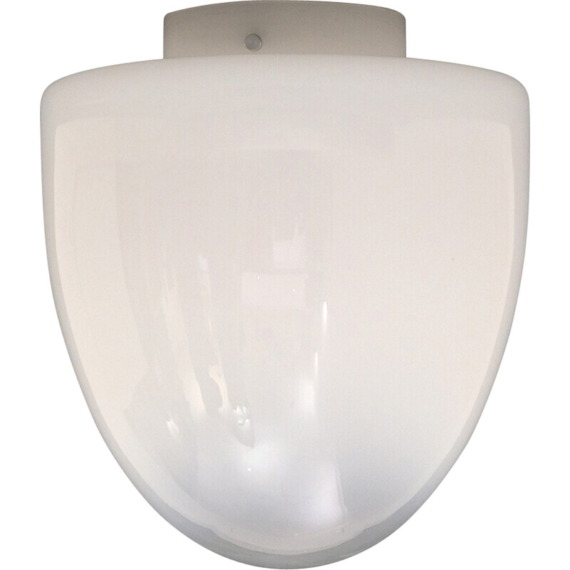 Vintage ceiling lamp "Ebe 34" in Murano glass by Giusto Toso for Leucos, 1970s