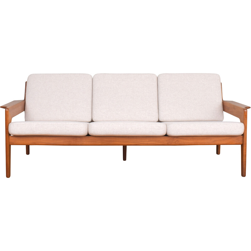 Vintage teak sofa by Arne Wahl Iversen for Komfort, Denmark 1960s