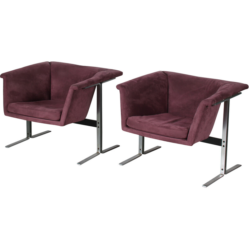 Pair of vintage armchairs by Geoffrey Harcourt for Artifort, Netherlands 1960