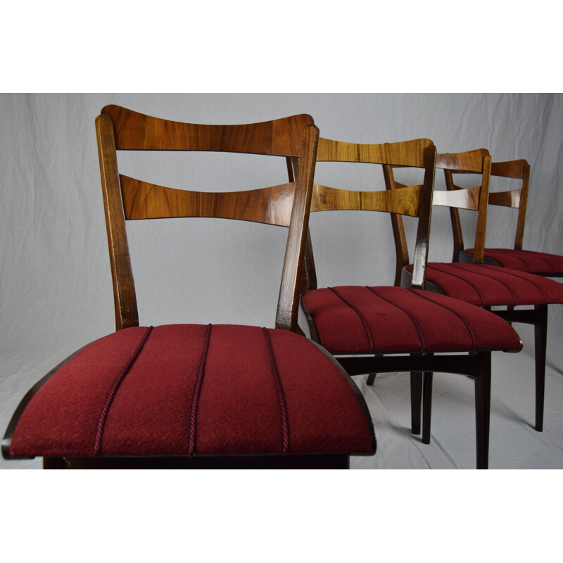 Set da pranzo vintage in teak, 1960