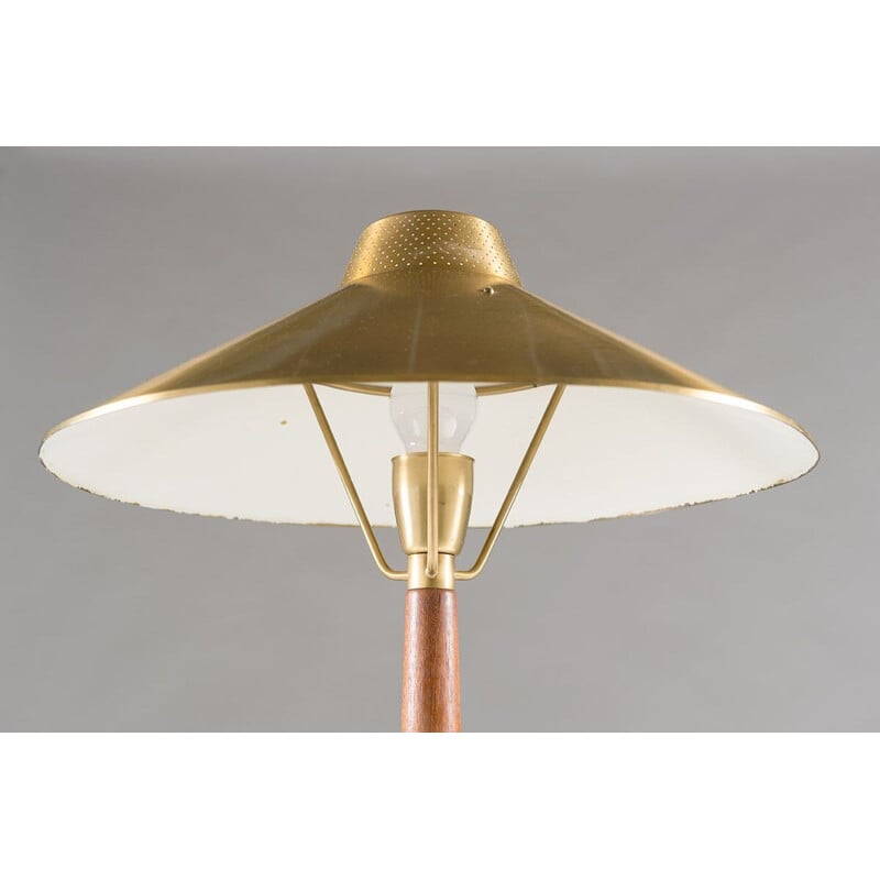 Swedish model 716 Table Lamp in Brass by Hans Bergström - 1940s