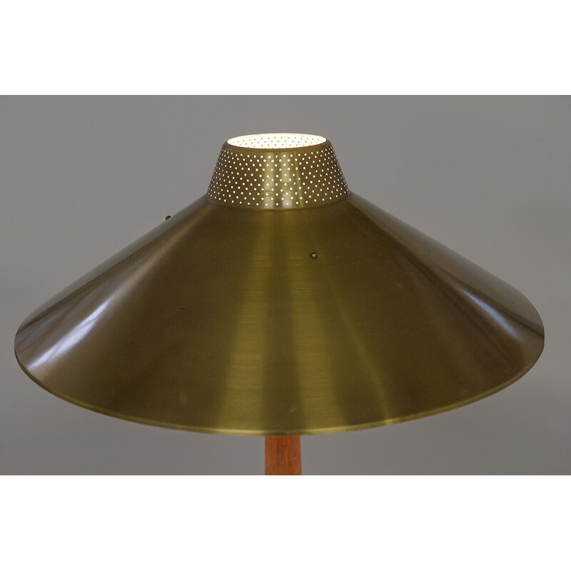 Swedish model 716 Table Lamp in Brass by Hans Bergström - 1940s