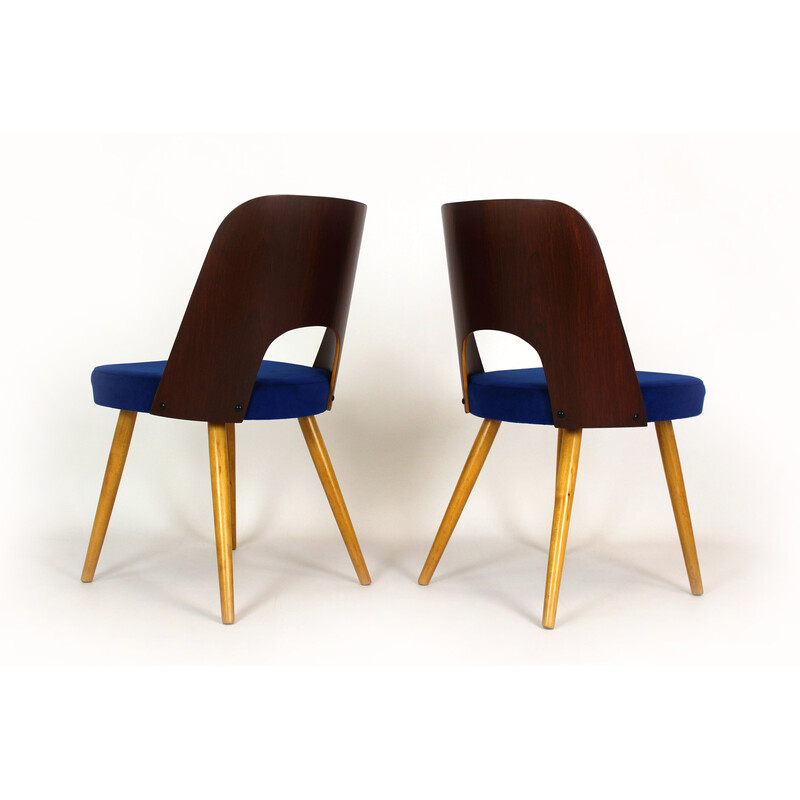 Pair of vintage dining chairs by Oswald Haerdtl for Tatra, Czechoslovakia 1960s