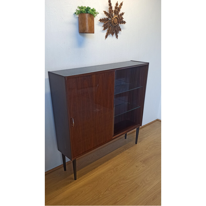 Enfilade en bois vintage, 1970