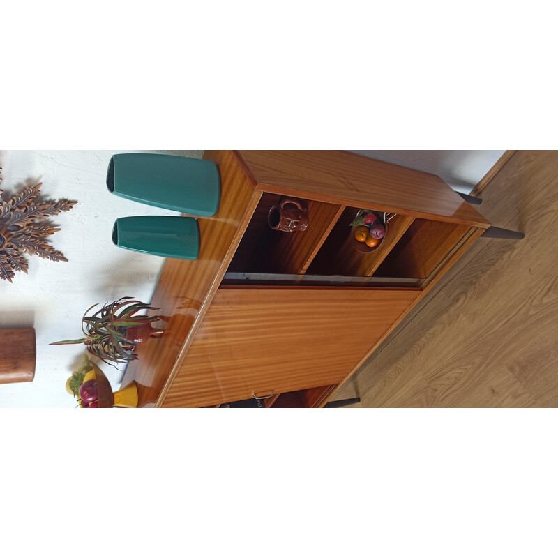 Vintage wood sideboard, 1970s