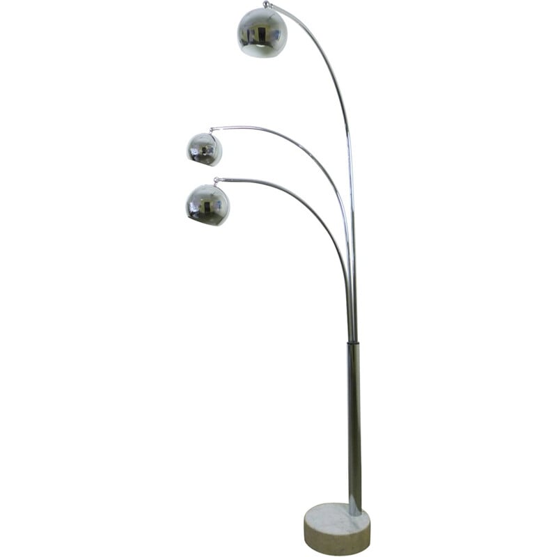 Three Fingers Arc Floor Lamp by Goffredo REGGIANI - 1970s