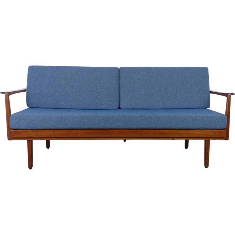 Walter Knoll daybed with walnut frame - 1950s