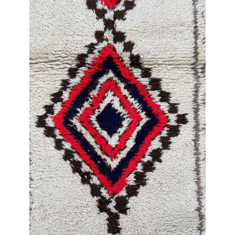 Tapis Berbere marocain vintage Beni Ouarain, Marokko