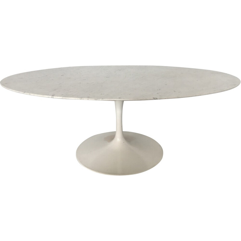 Coffee table in marble model Tulip by Eero Saarinen edition Knoll - 1970s