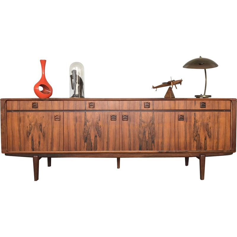 Scandinavian sideboard in Rio rosewood - 1970s