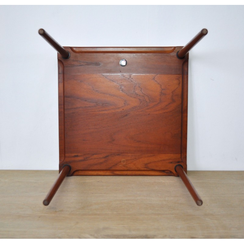 Tavolino vintage in teak di Peter Hvidt e Orla Mølgaard-Nielsen per France and Son, 1960