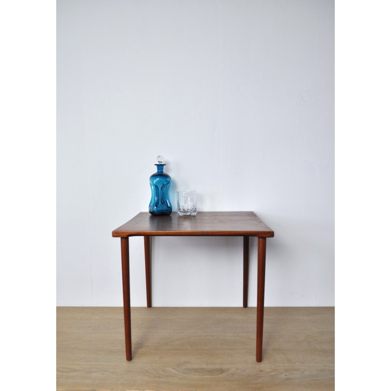 Vintage teak side table by Peter Hvidt and Orla Mølgaard-Nielsen for France and Son, 1960s