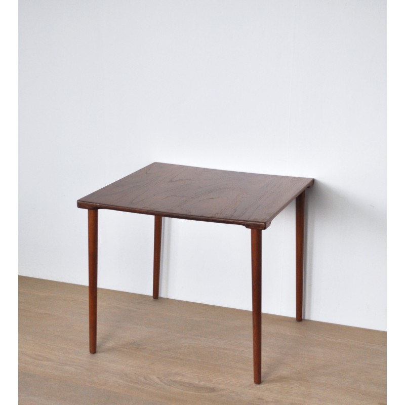 Vintage teak side table by Peter Hvidt and Orla Mølgaard-Nielsen for France and Son, 1960s