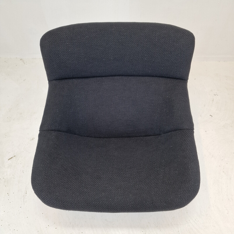 Vintage F518 lounge chair by Geoffrey Harcourt for Artifort, 1970s