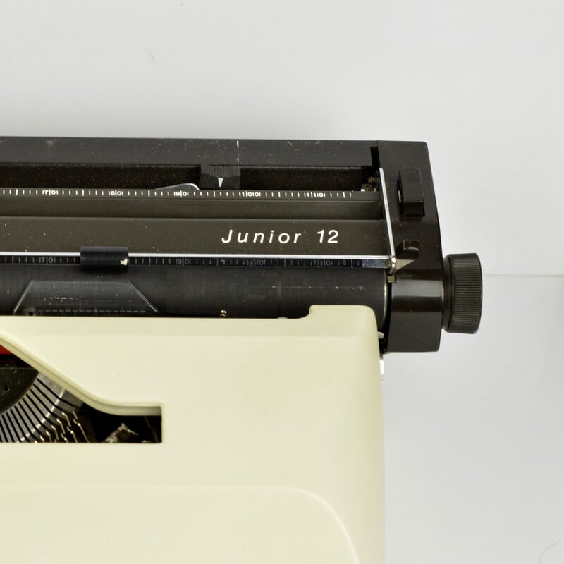 Máquina de escribir vintage Adler junior 12, Japón años 80