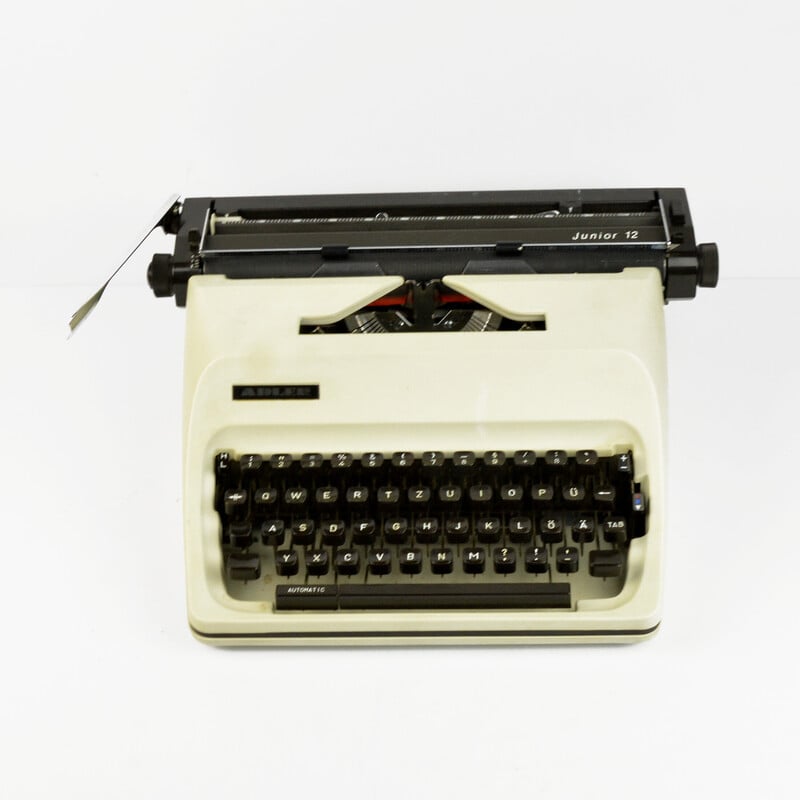 Machine à écrire vintage Adler junior 12, Japon 1980