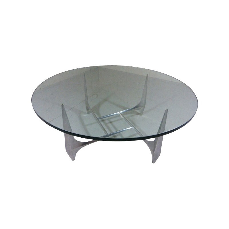 Coffee table in glass, Knut HESTERBERG - 1960s
