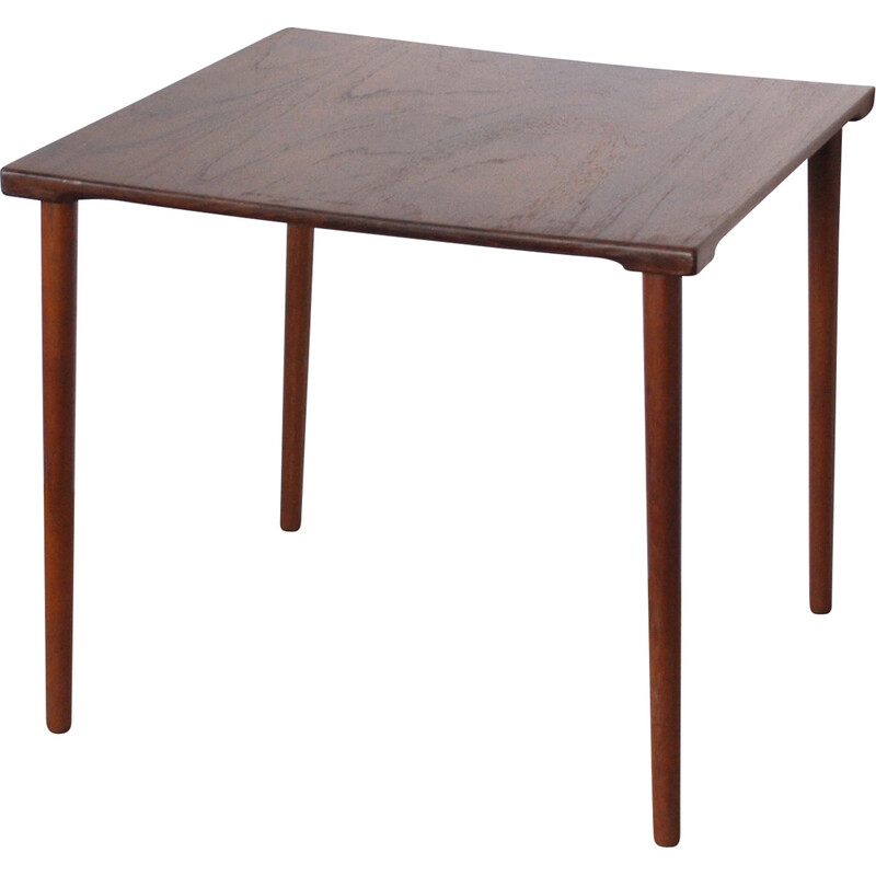 Tavolino vintage in teak di Peter Hvidt e Orla Mølgaard-Nielsen per France and Son, 1960