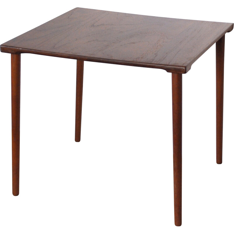 Vintage teak side table by Peter Hvidt and Orla Mølgaard-Nielsen for France and Son, 1960s