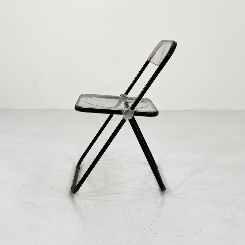 Vintage Plia folding chair by Giancarlo Piretti for Anonima Castelli, 1970s