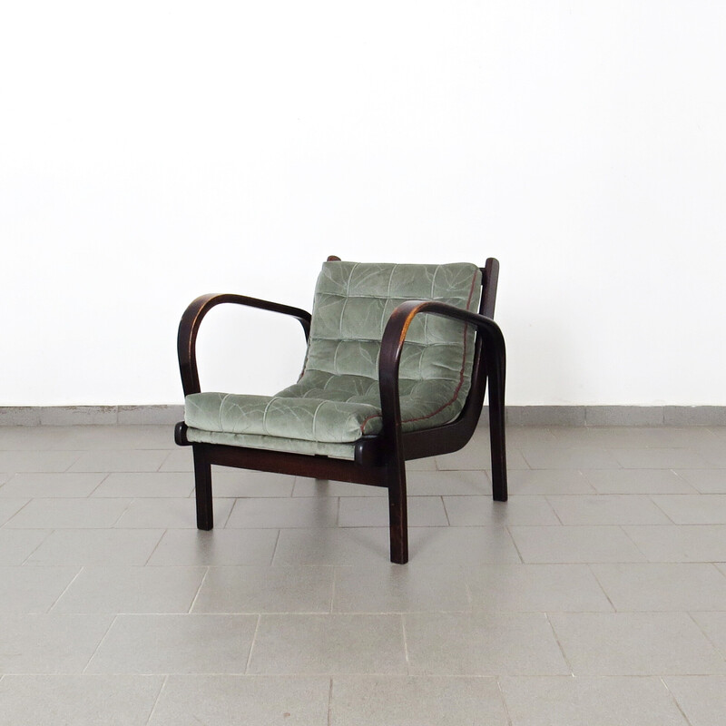 Pair of vintage armchairs by Karel Koželka for Interier Praha