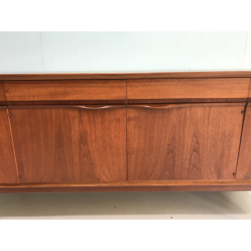 Long Austinsuite teak sideboard - 1960s