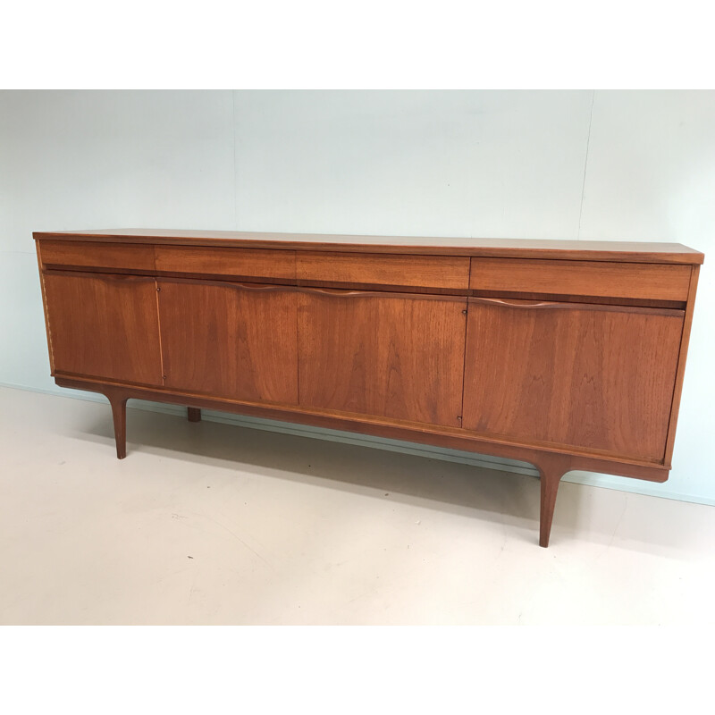 Long Austinsuite teak sideboard - 1960s